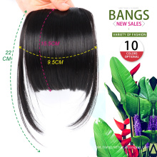 Synthetic Clip In Fringe Extension Fake Hair Fringe